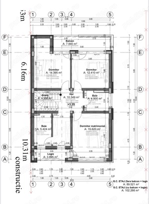 Decebal - Dristor - Baba Novac = Vanzare vila cu proiect autorizat p+1 - imagine 5