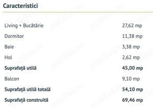 Vanzare apartament 2 camere cu balcon | Ivory Residence | Comision 0% - imagine 5