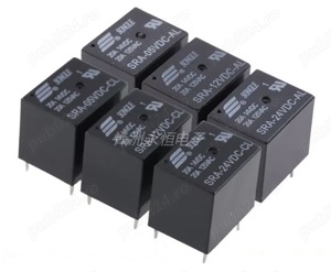 Releu miniatura PCB SRA-05VDC-CL 5 volti 5 pini