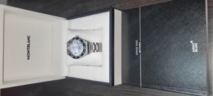 Vand ceas de mana Montblanc 1858 Iced Sea Automatic Date. - imagine 2