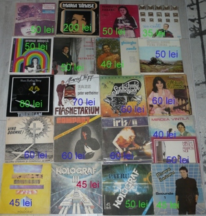 vinil romanesti pop rock Holograf,Compact,Vintilă,Zamfir,Maria Tanase