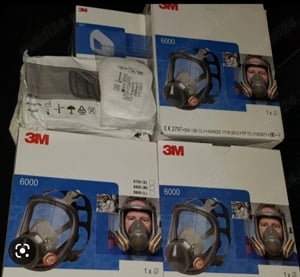 masca 3M 6800 Vizieră full face + accesorii , completă pentru muncă