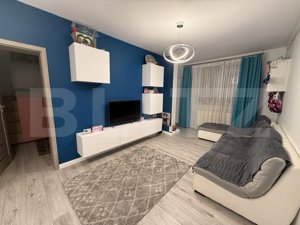 Apartament 3 camere, 2 bai, 67 mp, etaj intermediar, parcare, ansamblul Iris