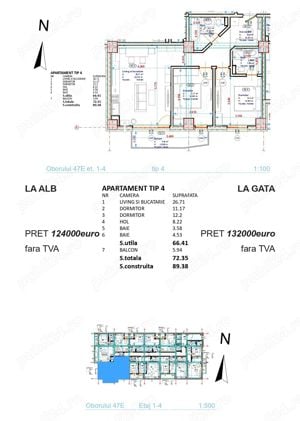 ICIL - KAUFLAND - 3 camere LA CHEIE, 73 MP utili, bloc finalizat, etaj 2! - imagine 20