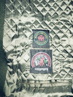 Vînd geacă originală din lînă Tirolo verde închis stupenda - imagine 3