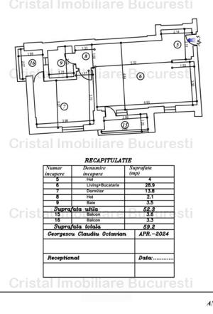 Apartament 2 camere, incalzire in pardoseala, 4 min Mihai Bravu metrou - imagine 10