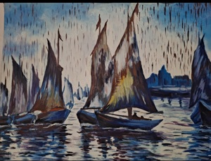 Vand  picturi in ulei pe panza - imagine 2