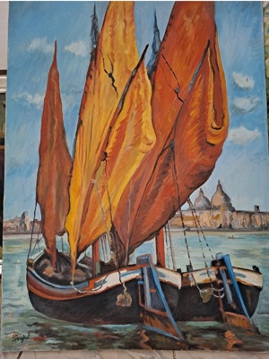 Vand  picturi in ulei pe panza - imagine 5