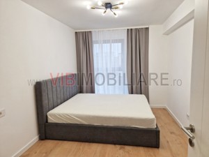 2 camere +birou + parcare subterana , mobilat lux, Straulesti - imagine 9