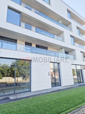 2 camere +birou + parcare subterana , mobilat lux, Straulesti - imagine 11