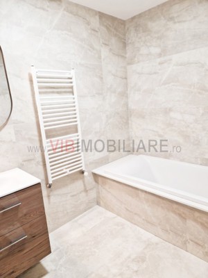 2 camere +birou + parcare subterana , mobilat lux, Straulesti - imagine 7