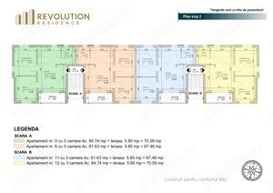 NEW! COMISION 0% - Apartamente 2 si 3 camere - str. Lamaitei 11A, Baia Mare - imagine 6