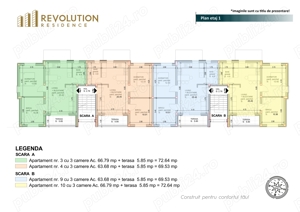 NEW! COMISION 0% - Apartamente 2 si 3 camere - str. Lamaitei 11A, Baia Mare - imagine 5