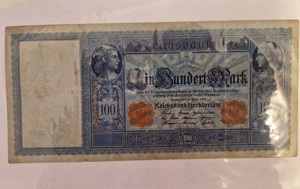 Bancnote Nemtesti Marci Germania Reichsbanknote 1900 1920 - imagine 5