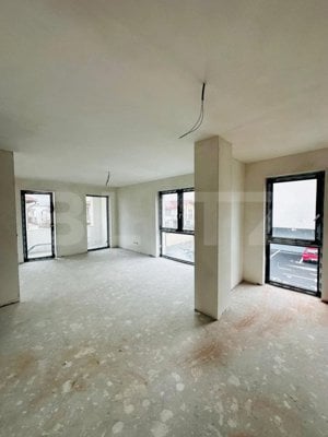 Apartament PASIV, 3 camere, 2 bai, parcare, UNIC in Floresti, zona Semicentrala 