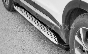 Praguri laterale, trepte din aluminiu "Automax"