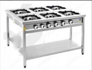 ARAGAZE  pe suport cu polita inferioara -aragaze de restaurant   catering  cu 1,2,3 4, 6 si 8 focuri - imagine 3