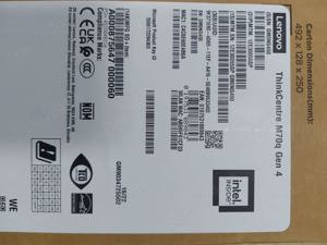 Sistem PACK Brand Lenovo ThinkCentre M70q Gen4, Intel Core i5-13400T, RAM 16GB, SSD 512GB,  NOU - imagine 3