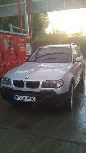 Schimb bmw x3 cu motocicleta.