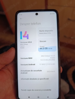 telefon Xiaomi redmi 9 pro