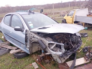 Dezmembrez Peugeot 206 1.4 benzina 2002