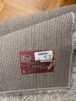 Doua covoare unul gri deschis,  si unul violet. - imagine 2