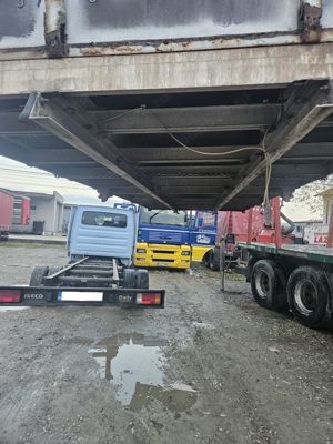  Bena platforma cu obloane + traversele din aluminiu, 6.5 t - 7.5 tone - imagine 4