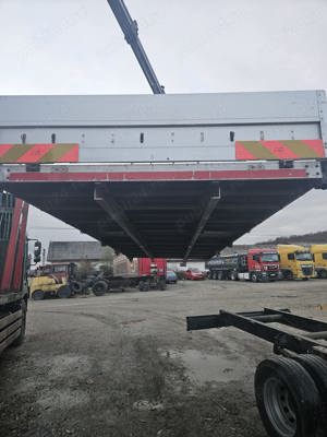  Bena platforma cu obloane + traversele din aluminiu, 6.5 t - 7.5 tone - imagine 3