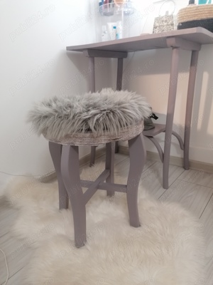 Set măsuță machiaj   toaleta, vintage - imagine 5