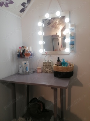 Set măsuță machiaj   toaleta, vintage - imagine 2