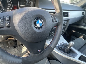Volan BMW E87 E90 seria 1 3 M-paket  Alcantara  - imagine 4