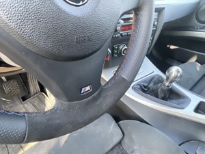 Volan BMW E87 E90 seria 1 3 M-paket  Alcantara  - imagine 3