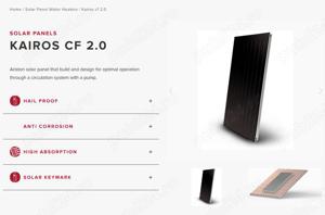 Vand 2 x Panou Solar Apa Calda Ariston KAIROS CF 2.0 + KIT Montaj
