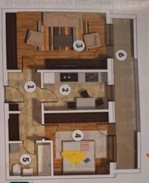 Apartament 2 camere, Zona Rahova ,Complex Rezidential - imagine 8