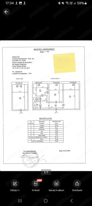 Apartament 2 camere la Fundatie - imagine 2