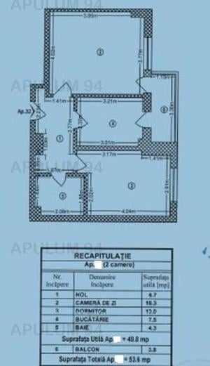 Apartament 2 camere, 54mp, zona Parcul Carol - imagine 9