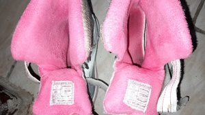 Cizme pentru fete culoare alb cu roz