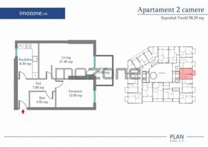 Apartament 2 Camere | 62 mp | Bloc Nou | Metrou Pacii / Preciziei | Militari - imagine 14