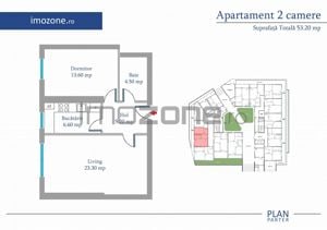 Apartament 2 Camere | 62 mp | Bloc Nou | Metrou Pacii / Preciziei | Militari - imagine 5