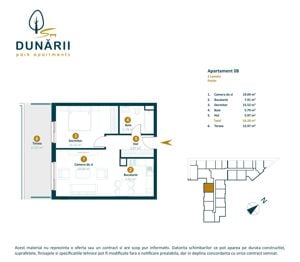 Apartament 2 camere finisat cu CF si TVA inclus în zona Între Lacuri - imagine 2