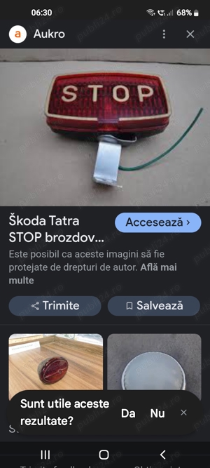 lampa stop SKODA Tatra - imagine 4