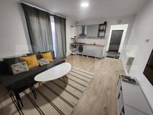 Apartament nou de inchiriat, cu doua camere, 40 mp, zona-Cetate