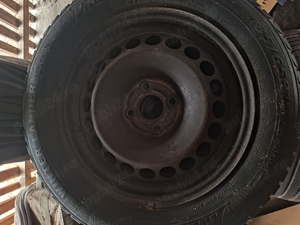 Set roți Jante+anvelope de iarnă 185/65 R15 - imagine 6