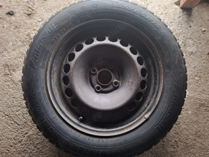 Set roți Jante+anvelope de iarnă 185/65 R15 - imagine 5
