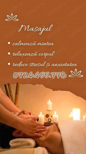 Masaj personalizat profesional