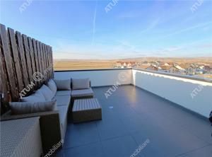 Apartament penthouse cu 2 camere si 2 terase in Sibiu zona Tineretului - imagine 6