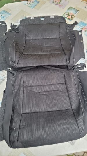 Tapiterie originala scaune Toyota Hilux, an 2016-2024 - imagine 2