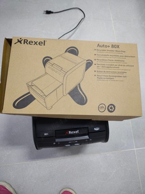 Distrugător documente Rexel auto+ 80 x - imagine 3