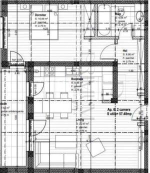 GIROC - 2 si 3 Camere - Etaj intermediar - Finisaje la alegere - imagine 6