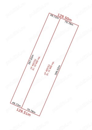 Teren intravilan centru logistic - 51600 mp - imagine 2